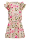 Etro Embroidered Dress In Pink