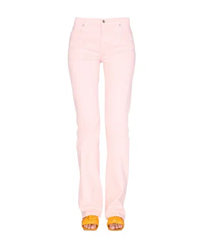 ETRO ETRO EMBROIDERED FLORAL DETAIL JAANS