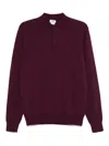 Etro Embroidered-logo Polo Shirt In Purple
