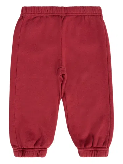 Etro Babies' Embroidered-logo Sweatpants In Red