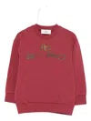 Etro Embroidered-logo Sweatshirt In Red
