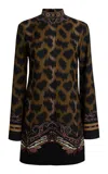 Etro Embroidered Mini Dress