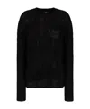 Etro Embroidered Sweater With Logo In Black