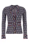 ETRO EMBROIDERED VISCOSE BLEND CARDIGAN