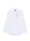 Etro Roma Logo Shirt Regular Fit Long Sleeves In White