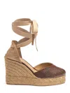 Etro Paisley Wedge Espadrilles