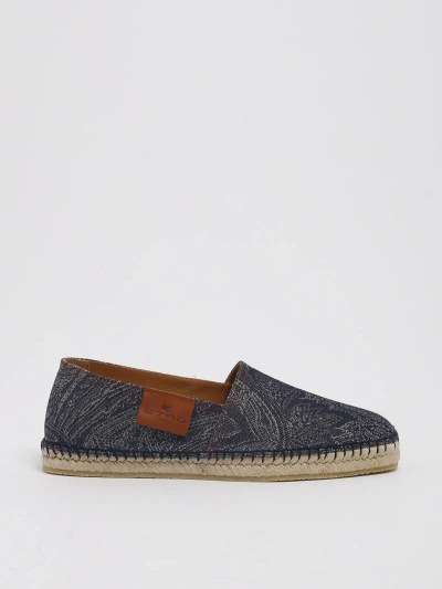 Etro Espadrilles With Logo In Red