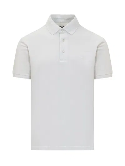 Etro Essential A Sleeves Mini Polo In Bianco Ottico