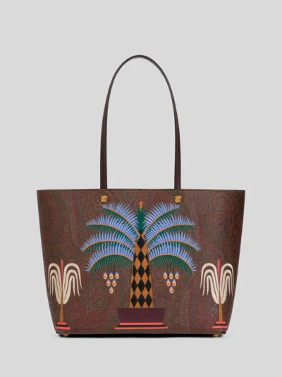 Etro Essential X Agostino Iacurci, Damen, Braun