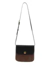 Etro Canvas And Leather Adjustable Crossbody Bag In Black