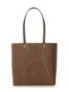 Etro Mini Double Handle Shoulder Bag In Multicolour