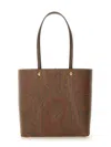Etro Essential Medium Bag With Clutch In Multicolour