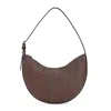 Etro Hobo Essential Small Shoulder Bag In Brown
