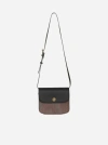 ETRO ESSENTIAL CANVAS AND LEATHER SMALL BAG
