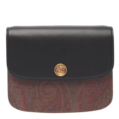 Etro Essential Crossbody Bag In Black