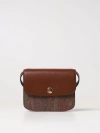 Etro Printed Canvas Essential S Crossbody Bag In Brown