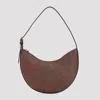 Etro Medium Paisley Leather Shoulder Bag In Brown