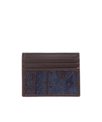 ETRO ETRO ESSENTIAL JACQUARD CARD HOLDER