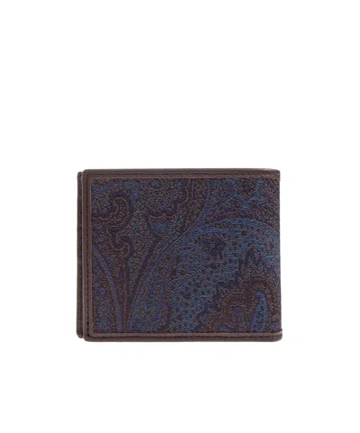 ETRO ETRO ESSENTIAL JACQUARD WALLET
