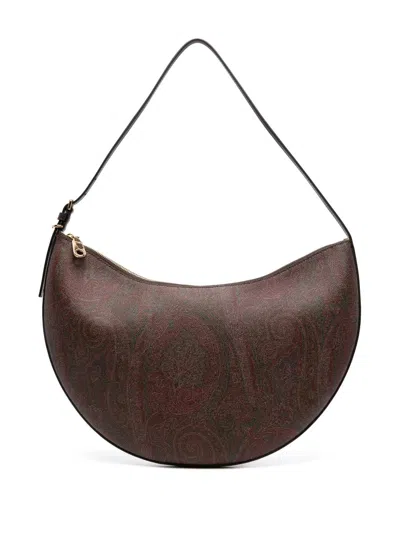 Etro Essential Large Hobo  Bags In Brown