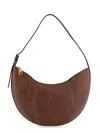 Etro Essential S Arnica Hobo Paisley Jacquard Fabric Shoulder Bag In Brown