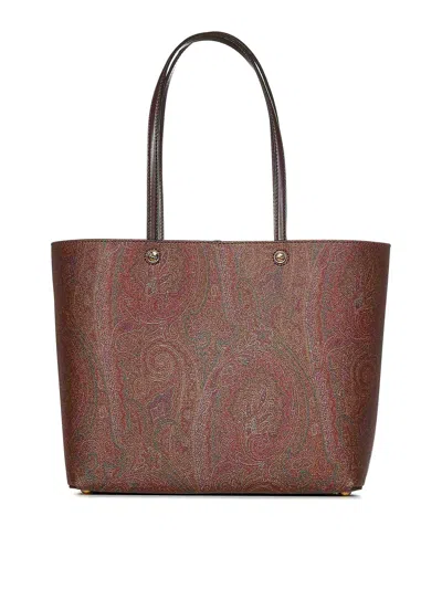 ETRO BOLSO SHOPPING - MARRÓN