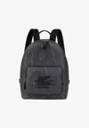Etro Essential Paisley Backpack In White