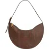Etro Hobo Essential Small Shoulder Bag In Brown