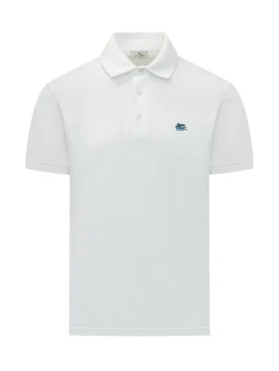 Etro Essential Rome Polo In Multi