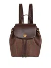 Etro Essential S Arnica Backpack In Brown