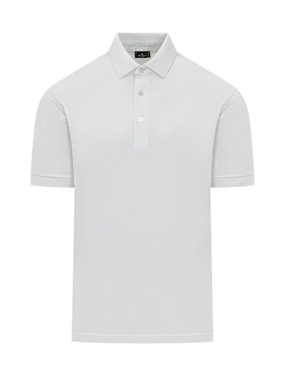 Etro Essential Short-sleeved Polo In White