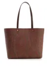 Etro Essential Tote Bag In Brown