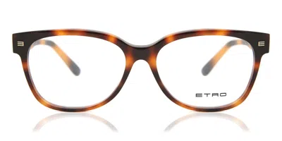 Etro Et 2612 Women's Glasses, Tortoiseshell, Size 54 In Brown