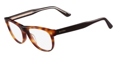 Etro Et 2615 Men's Glasses, Tortoiseshell, Size 52 In Brown