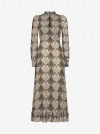 ETRO ETHNIC MOTIF MIDI DRESS