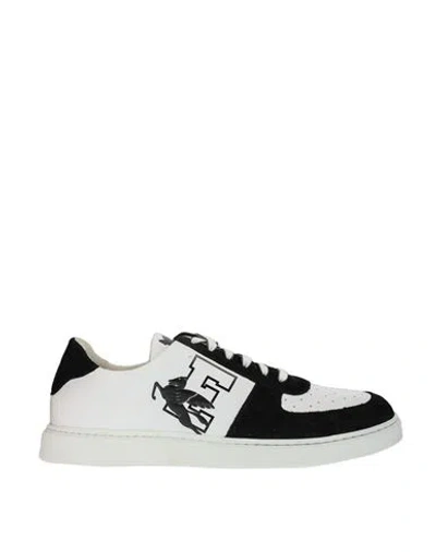 Etro Logo Print Panelled Lace-up Trainers In Black