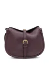 Etro Small Crossbody Bag With Adjustable Strap And Buckle Detail In Purple
