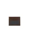 Etro Essential Card Holder In Jacquard In Brown