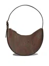 Etro Xs Canvas Shoulder Bag