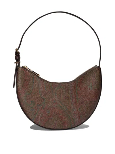 Etro " Essential" Hobo Handbag Handbag In Brown