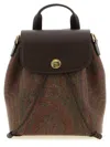 Etro Medium Arnica Drawstring Paisley Backpack In Brown