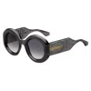 Etro Paisley Round-frame Sunglasses In Black