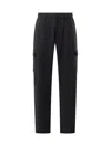 Etro Men Flannel Cargo Pants In Black