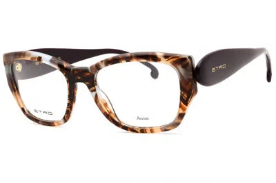 Etro 0058 Cat-eye Tortoiseshell Acetate Eyeglasses In Brown