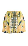 Etro Exclusive Riviera Printed Silk-twill Shorts In Print