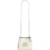 Etro Extra Small Libra Leather Crossbody Bag In Bianco Latte