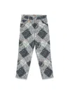 Etro Fabric Pants In Blue
