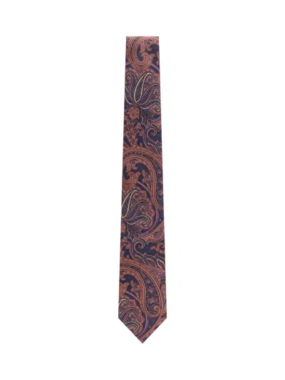 Etro Fantasia Silk Tie 8 Cm