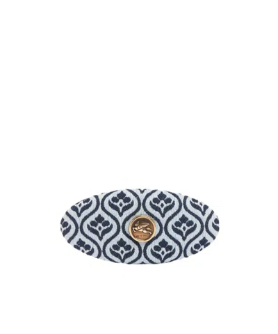 Etro Fiorellini Jacquard Hairclip