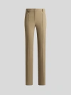 Etro Pressed-crease Trousers In Brown